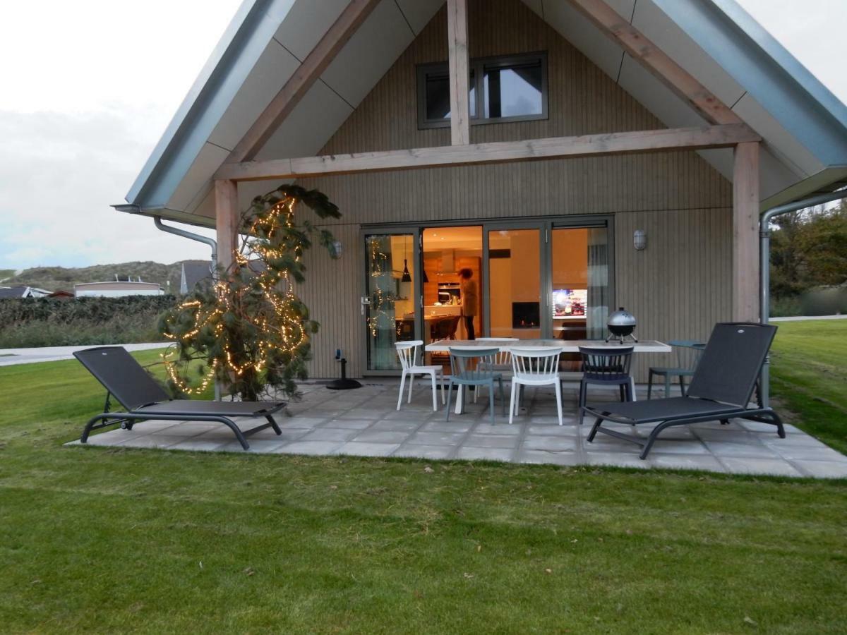 Aan Noordzee Villa Veranda Sint Maartensvlotbrug Bagian luar foto