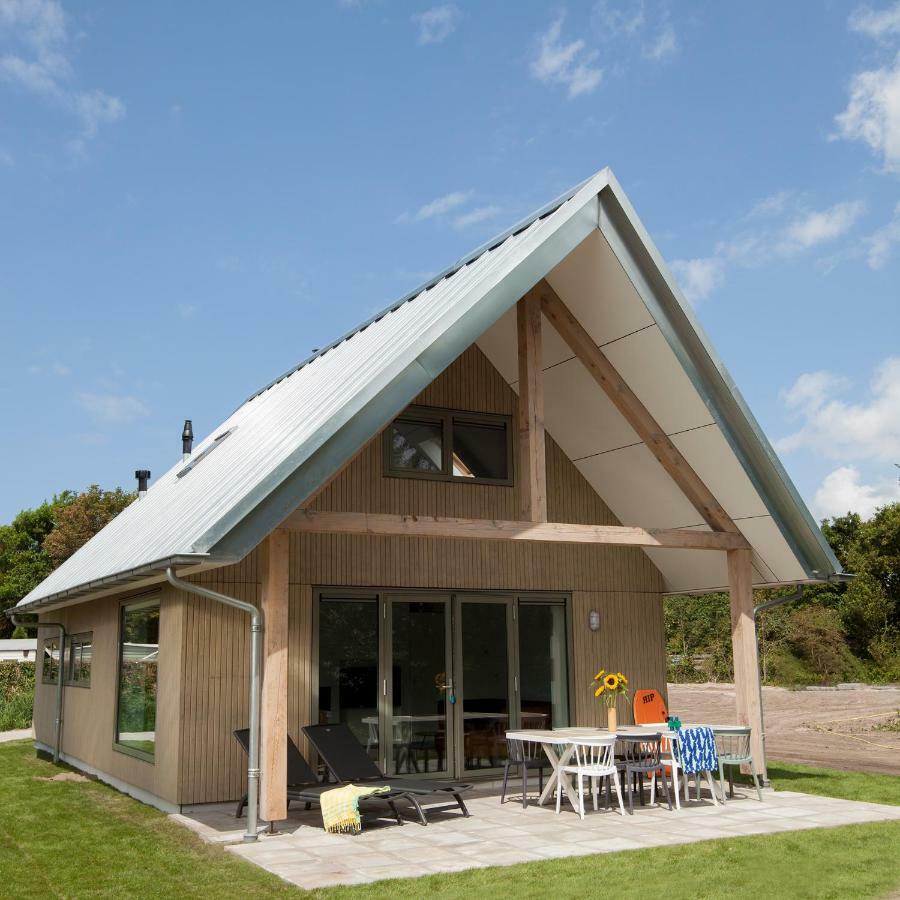 Aan Noordzee Villa Veranda Sint Maartensvlotbrug Bagian luar foto