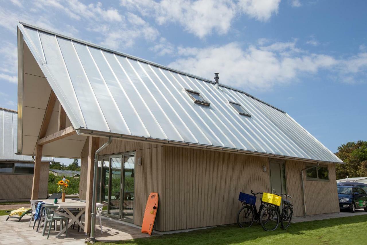 Aan Noordzee Villa Veranda Sint Maartensvlotbrug Bagian luar foto