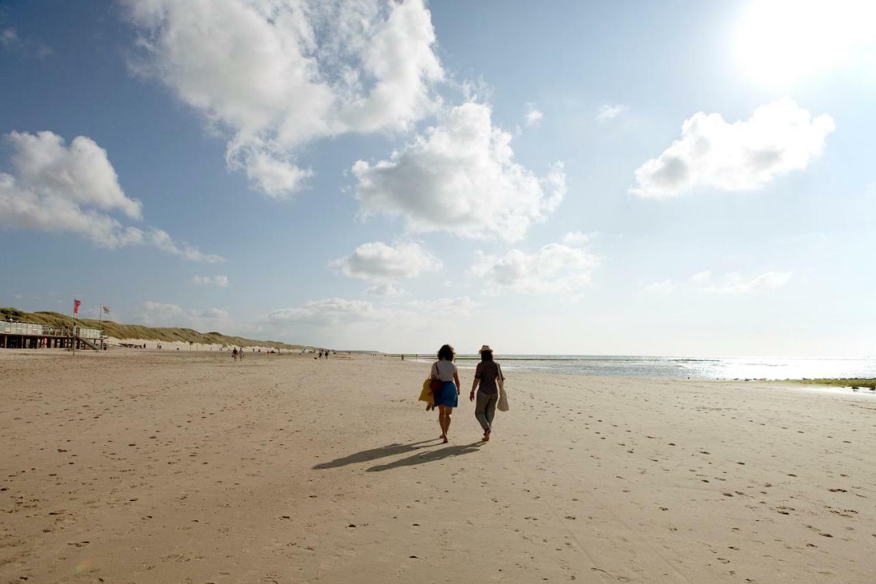 Aan Noordzee Villa Veranda Sint Maartensvlotbrug Bagian luar foto