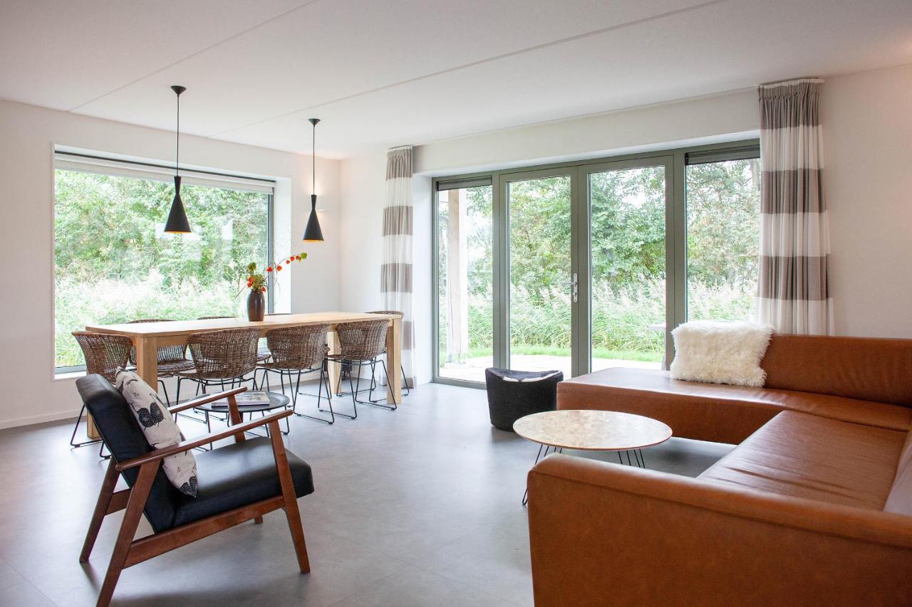 Aan Noordzee Villa Veranda Sint Maartensvlotbrug Bagian luar foto